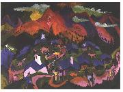 Ernst Ludwig Kirchner Return of the animals oil painting picture wholesale